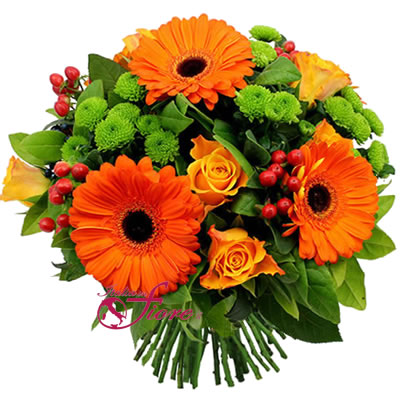 Ordina 01 Orange Flowers online e invia a domicilio