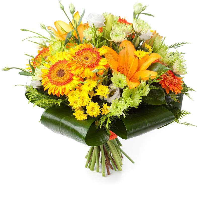 bouquet arancione