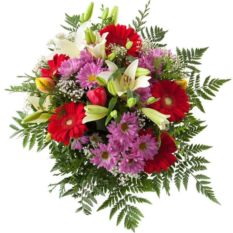 Spedire bouquet di fiori misti alto