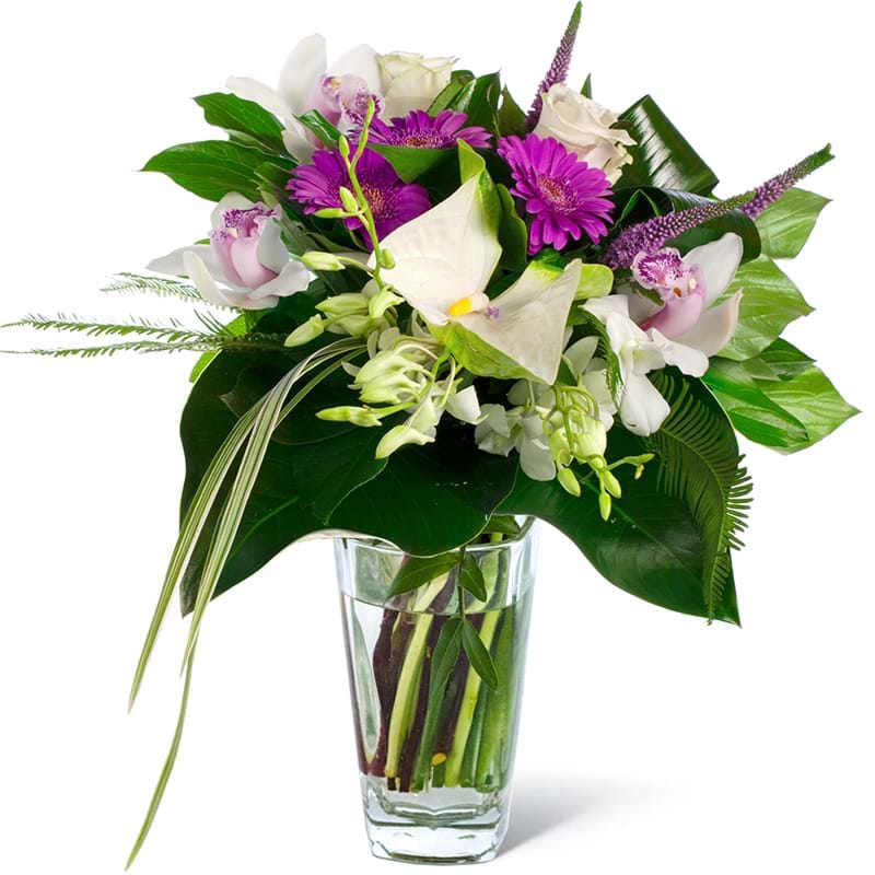 Spedire bouquet particolare in vaso