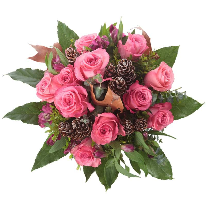 Spedire bouquet_rosa_rose_intenso_alto