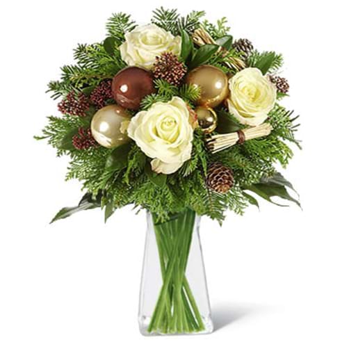 Spedire rose_di_natale_con_vaso
