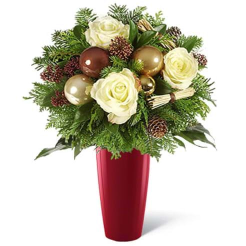Spedire fiiori_di_natale_con_vaso_rosso