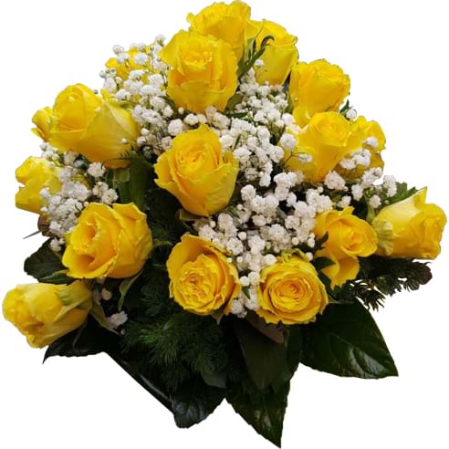Spedire rose gialle vista alto