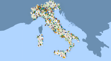 Dove consegniamo fiori in Italia