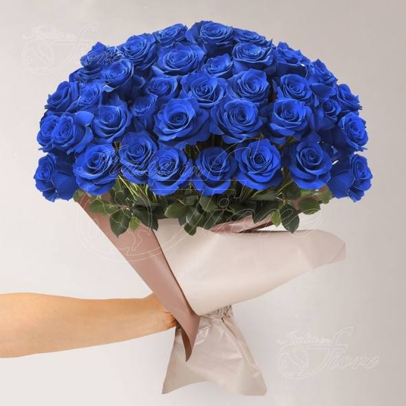 100 Rose Blu