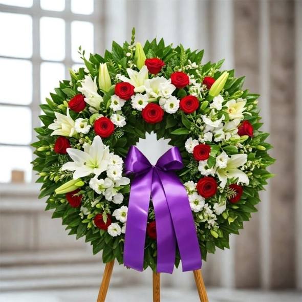 Corona Funebre Tonda