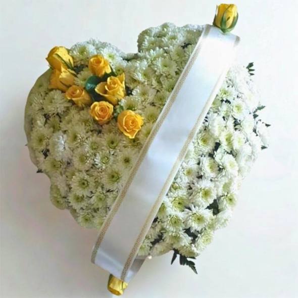 cuore per funerale
