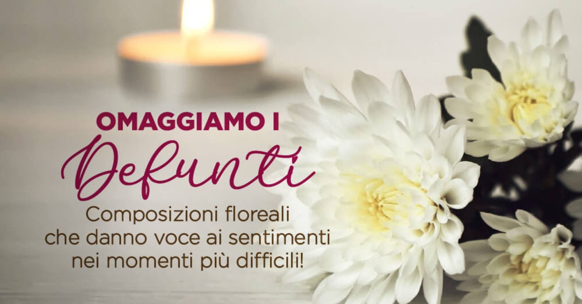 Quali fiori inviare per funerale e condoglianze in tutta Italia